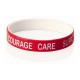 Novelties - Printed Silicone Wristband w/Different Colour Inside