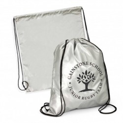 drawstring bags - Titanium Drawstring Backpack