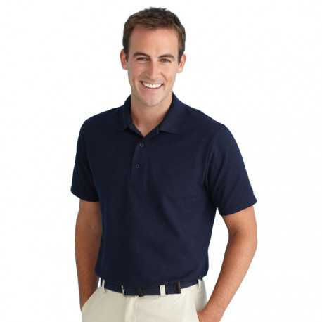 Men's Promotional Polo Shirts - DryBlend Adult Piqué Sport Shirt