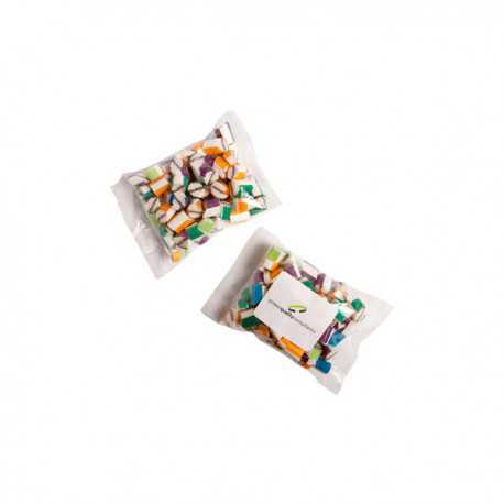 Promotional Lollies - Personalised Rock Candy Bag 100G