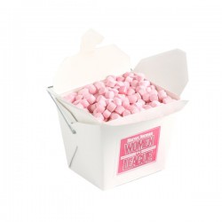 White Cardboard Noodle Box with Mints or Musks 100G