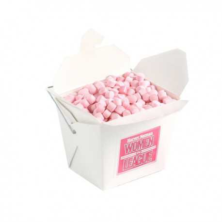 Branded Mints - White Cardboard Noodle Box with Mints or Musks 100G