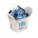 Branded Mints - White Cardboard Noodle Box with Mentos X 26