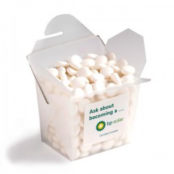 Frosted Pp Noodle Box Filled with Mints 100G
