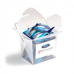 Frosted PP Noodle Box Filled Mentos X 26
