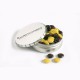 Promotional Chocolates - Click Clack Tin Filled with Choc Beans 70G (Mixed Colours)