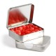 Promotional Jelly Beans - Rectangle Hinge Tin Fillled with Jelly Beans 65G (Mixed Colours or Corporate Colours)