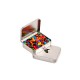 Sweets in Tin Packs - Rectangle Hinge Tin Fillled with M&Ms 65G