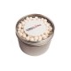 Branded Mints - Small Round Acrylic Window Tin Fillled with Mints or Musks 170G