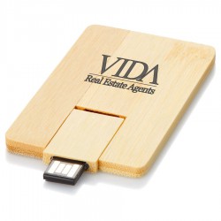 Bamboo Credit Card USB