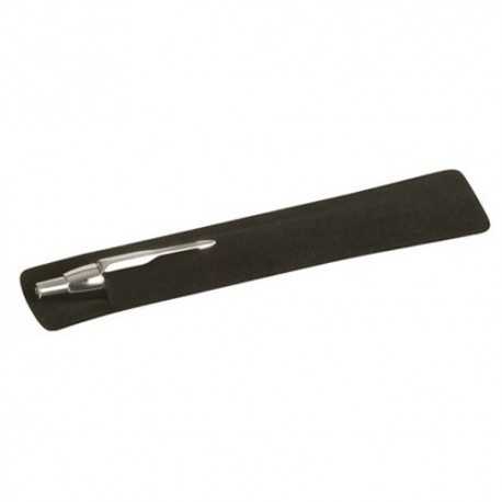 Plastic Promotional Pens - Velvet Pouch
