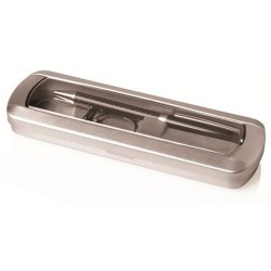 Metal Promotional Pens - Pen and Keyring Giftset Box