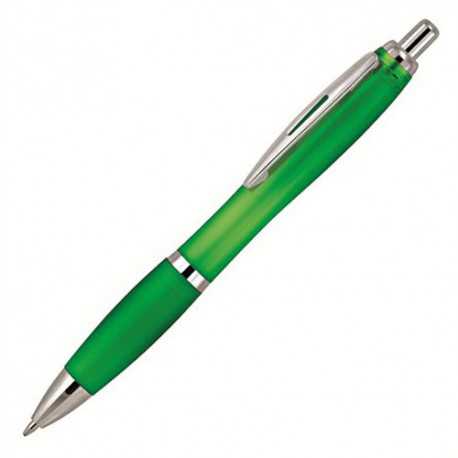 Plastic Promotional Pens - Panama Transparent