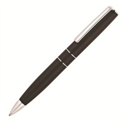 Metal Promotional Pens - Traveller Rubber Coated Metal Ballpoint