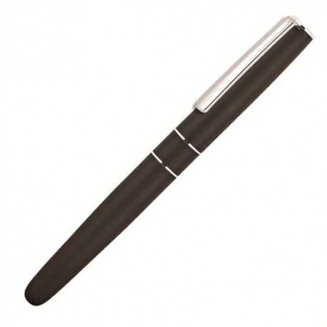 Metal Promotional Pens - Traveller Rubber Metal Rollerball