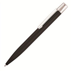 Metal Promotional Pens - Financier Rubber Coated Metal Ballpoint