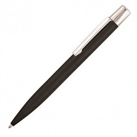 Metal Promotional Pens - Financier Rubber Coated Metal Ballpoint