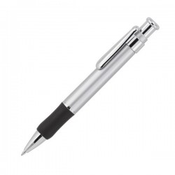 Plastic Promotional Pens - Isabella Silver Ballpoint