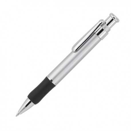 Plastic Promotional Pens - Isabella Silver Ballpoint