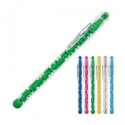 Plastic Promotional Pens - Lenny Ballpoint
