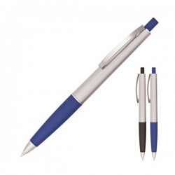 Plastic Promotional Pens - Soho Silver