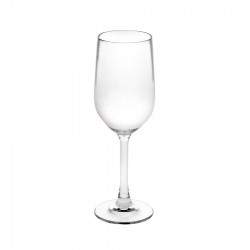 Printed Glasses - 240ml Venezia Poly Carbonate White Wine Glass