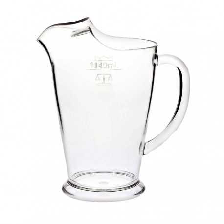 Bar Accessories - 1140ml Poly Ice Lip Jug Badged (W&M)