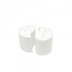 White Basics Yin & Yang Salt & Pepper Set Gift Boxed