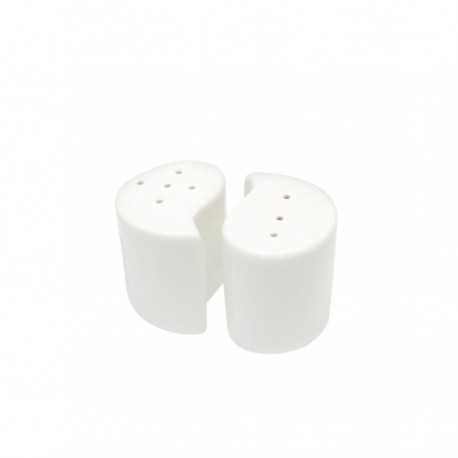 White Basics Yin & Yang Salt & Pepper Set Gift Boxed