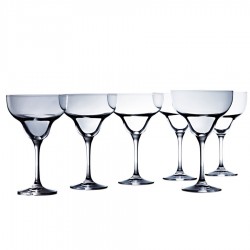 Printed Glasses - Vinoteca Margarita 300ml Set of 6 Gift Boxed