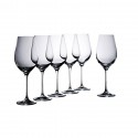 Printed Glasses - Vinoteca White Wine 370ml Set of 6 Gift Boxed