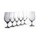 Printed Glasses - Vinoteca Water 400ml Set of 6 Gift Boxed