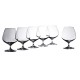 Printed Glasses - Vinoteca Brandy 550ml Set of 6 Gift Boxed