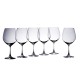 Printed Glasses - Vinoteca Bordeaux 650ml Set of 6 Gift Boxed