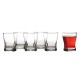 Printed Glasses - Premier Double Old Fashion 290ml Set of 6 Gift Boxed