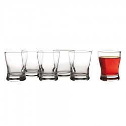 Printed Glasses - Premier Double Old Fashion 290ml Set of 6 Gift Boxed