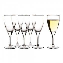Printed Glasses - Premier Wine 250ml Set of 6 Gift Boxed