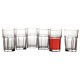 Printed Glasses - Princeton Beverage 360ml Set of 6 Gift Boxed