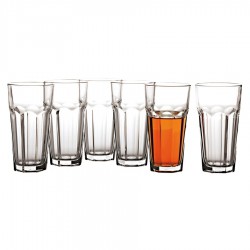 Printed Glasses - Princeton Hi Ball 360ml Set of 6 Gift Boxed