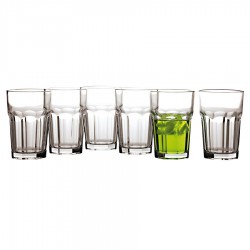 Printed Glasses - Princeton Beverage 400ml Set of 6 Gift Boxed