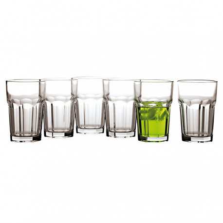 Printed Glasses - Princeton Beverage 400ml Set of 6 Gift Boxed