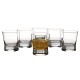 Printed Glasses - Vertigo Double Old Fashion 300ml Set of Gift Boxed