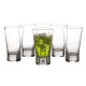 Printed Glasses - Vertigo Beverage 310ml Set of 6 Gift Boxed