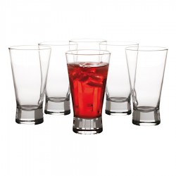 Printed Glasses - Vertigo Tumbler 400ml Set of 6 Gift Boxed