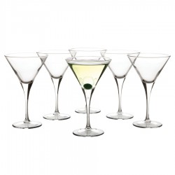 Vertigo Martini 250ml Set of 6 Gift Boxed