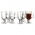 Printed Glasses - Bar Irish Coffee 250ml Set of 6 Gift Boxed