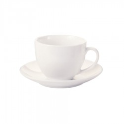 White Basics Cup & Saucer