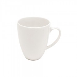 White Basics Coupe Mug