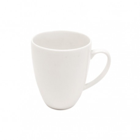 White Basics Coupe Mug