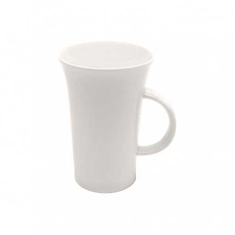 Coffee Mugs - White Basics Flared Mug Medium